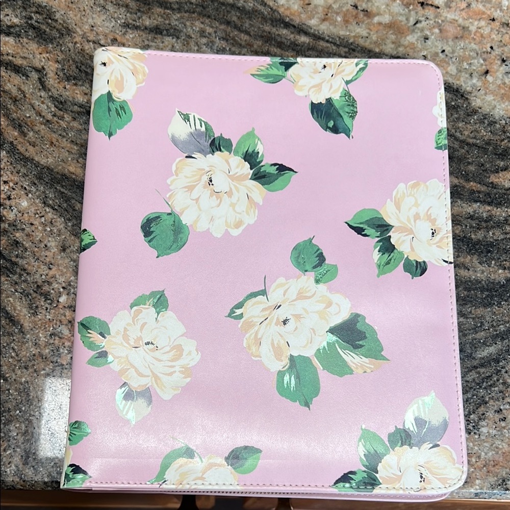ban.do Pink and Green Floral Tablet Cover